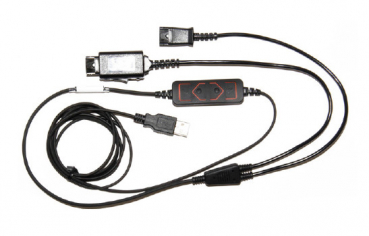 Y-USB-Trainingskabel JPL mit Plantronics QD-Steckverbindungen